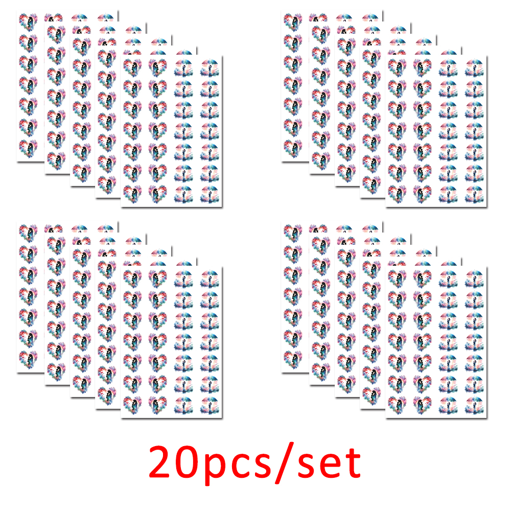 20pcs/set Heart Mother's Day P - The Jewelry & Watches のレビューと価格