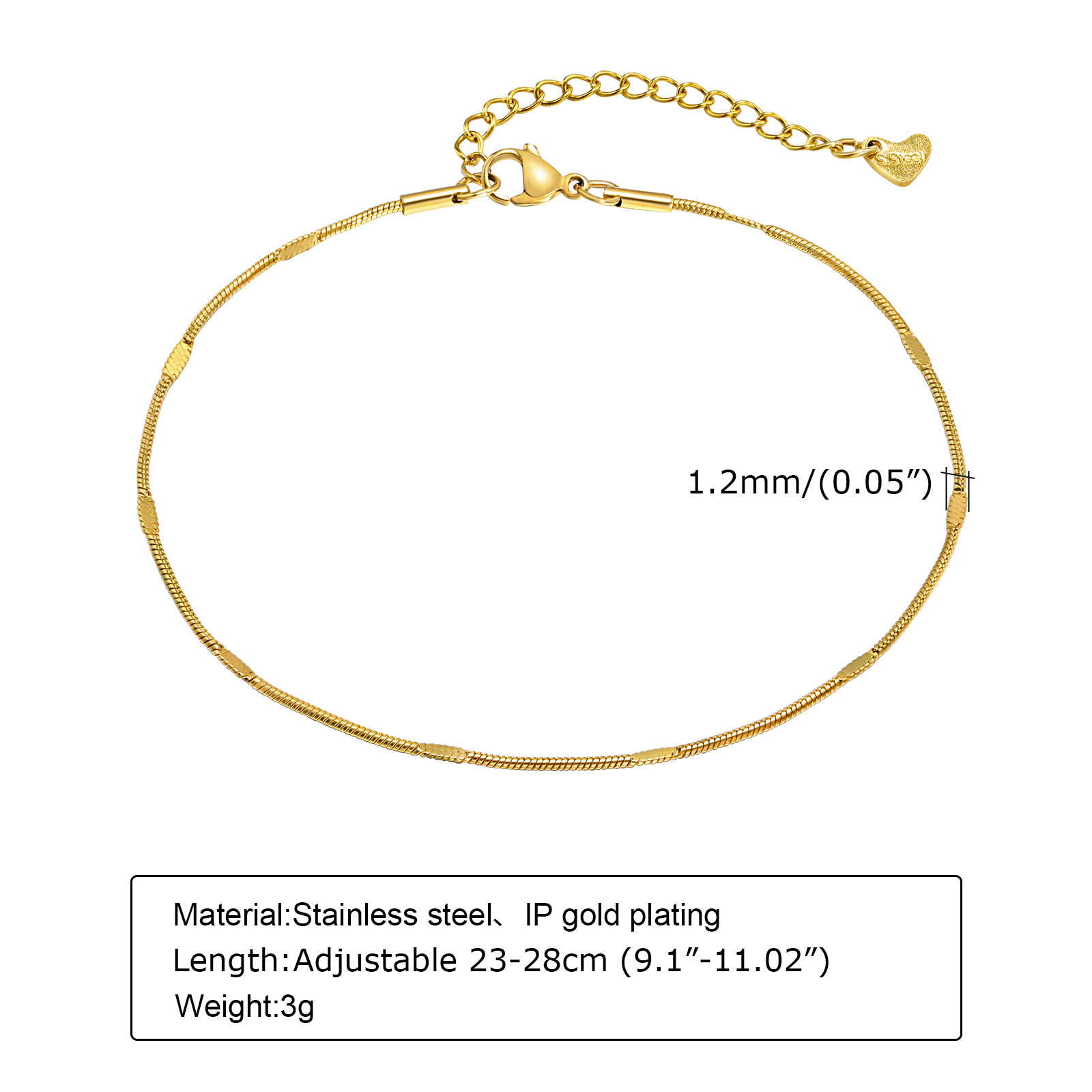 Women's Dainty Squashed Snake  - Jc Jewelry & Watches Photos のレビューと価格