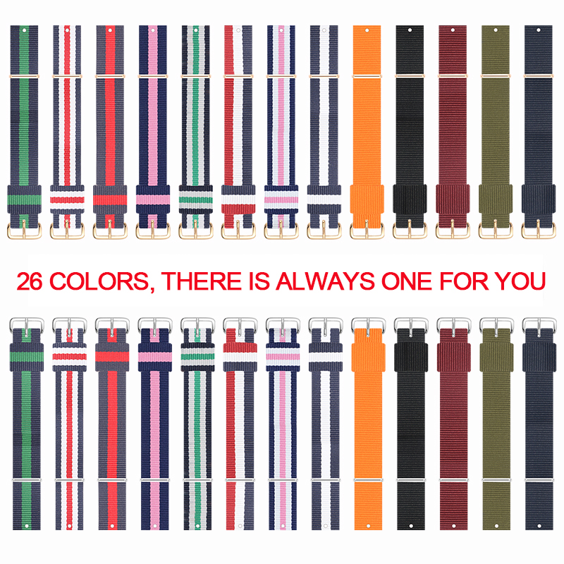 Watch Strap for dw Nylon Strap - Daniel Wellington Watches & Jewelry Online Store のレビューと価格