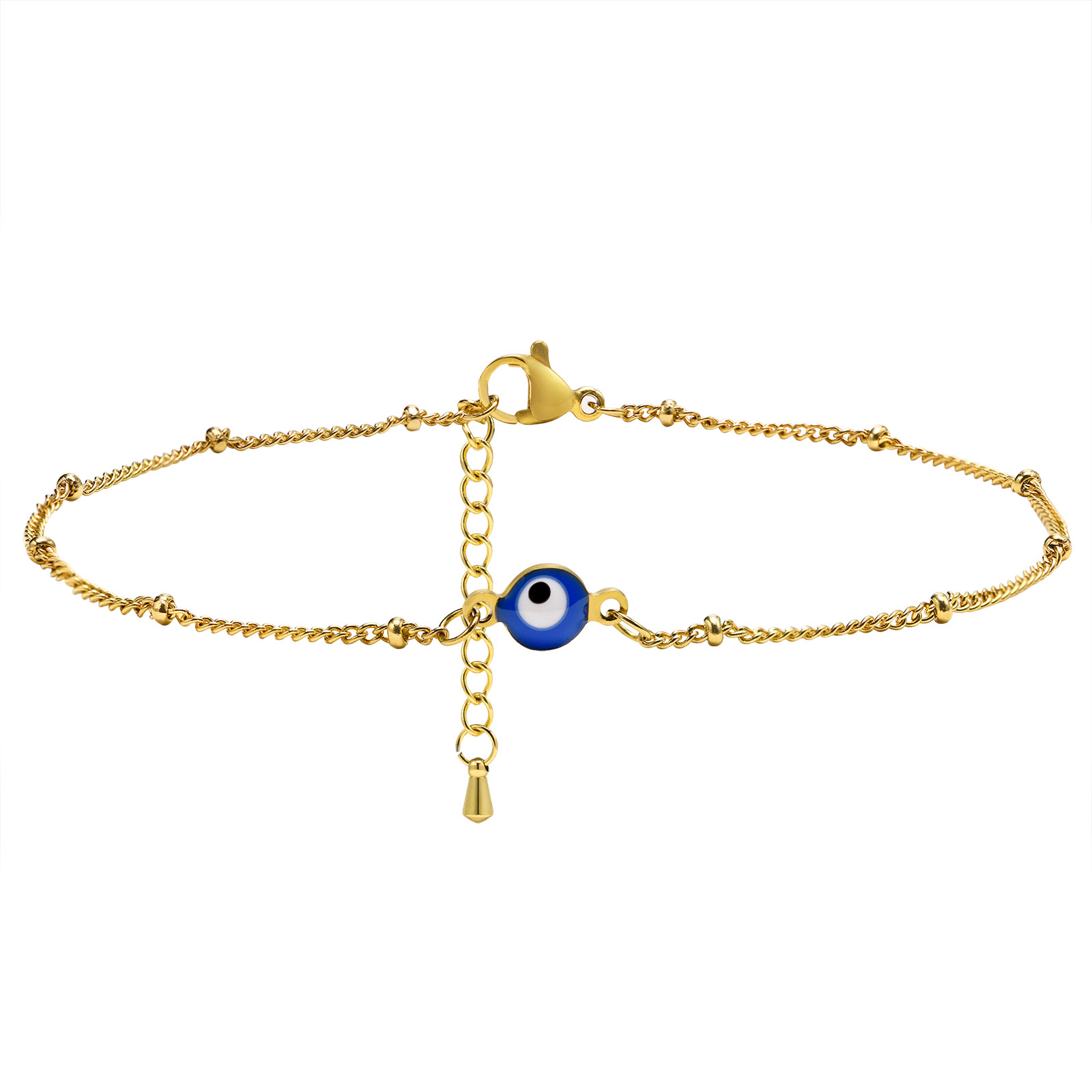Evil Eye  Anklet Bracelet on L - Jc Jewelry & Watches Photos のレビューと価格
