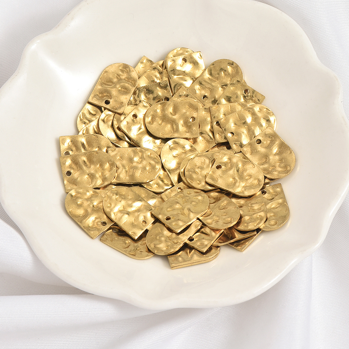 20pcs brass hammer patterned s - Jc Jewelry & Watches Photos のレビューと価格