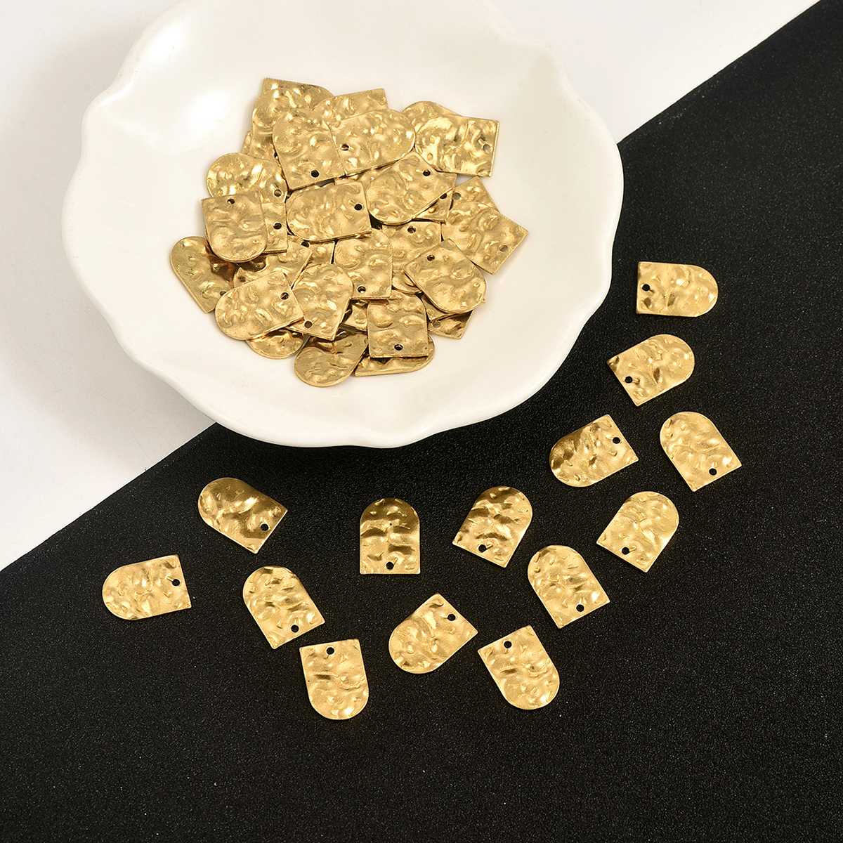 20pcs brass hammer patterned s - Jc Jewelry & Watches Photos のレビューと価格