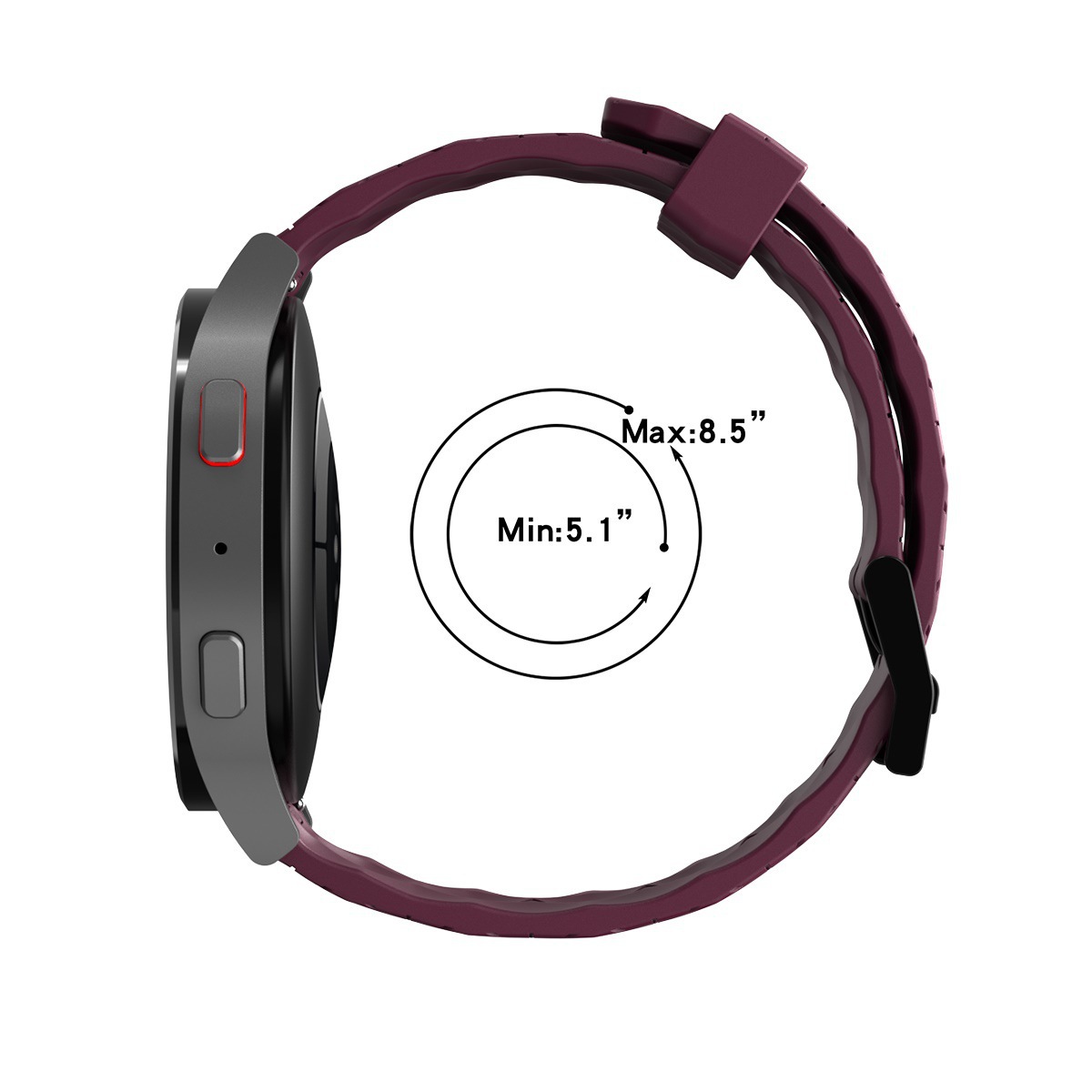 20/22mm Silicone Watch Strap F - A1 Watches & Jewelry New York Photos のレビューと価格