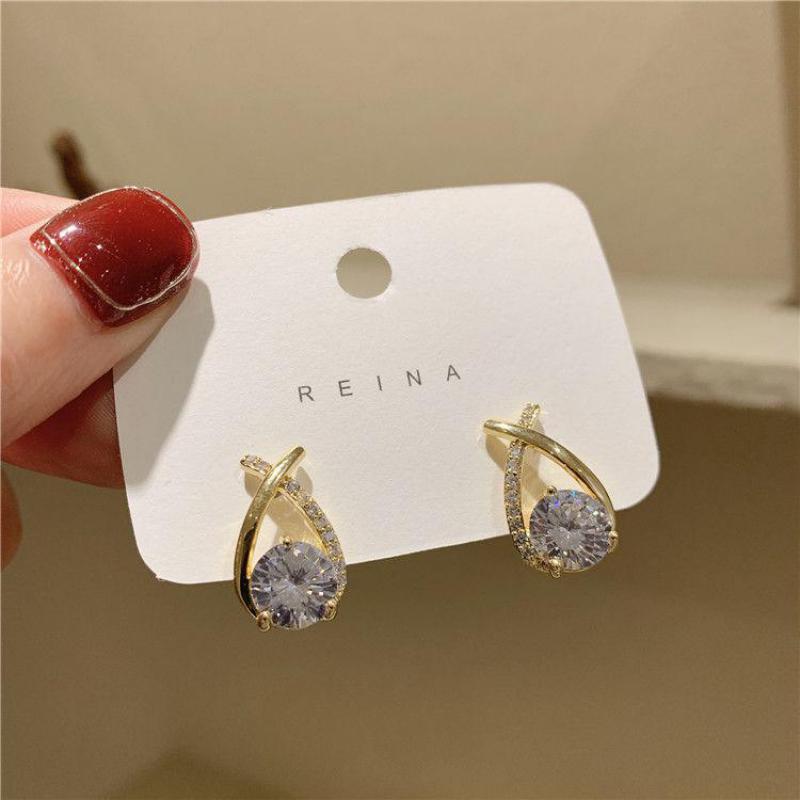925 Silver Needle Korean Fashi - Pearl Stud Earrings のレビューと価格