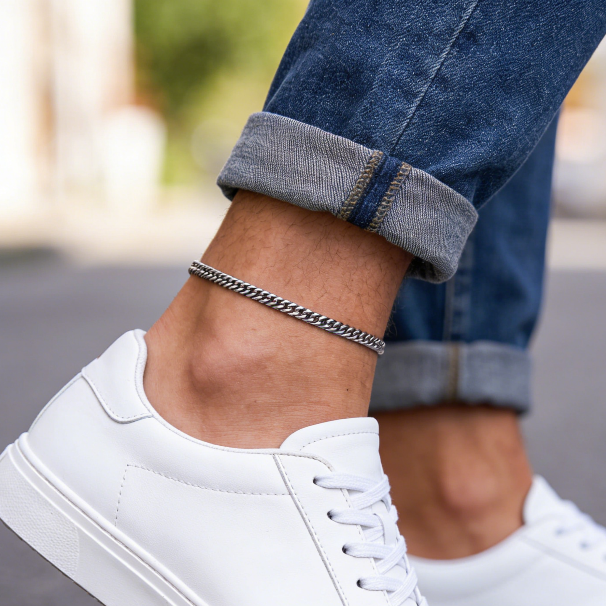 Minimalist Stainless Steel Ank - Jc Jewelry & Watches Photos のレビューと価格