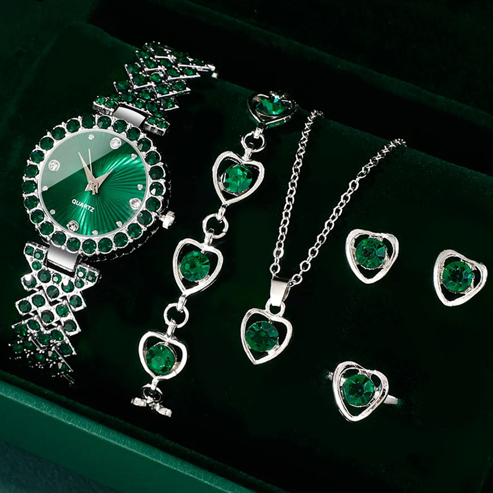Women Fashion Watches Heart Rh - Mystery Jewelry Jar Watches のレビューと価格