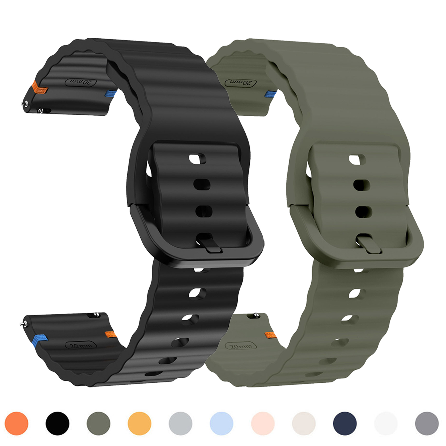 22mm Silicone Wriststrap For X - A1 Watches & Jewelry New York Photos のレビューと価格