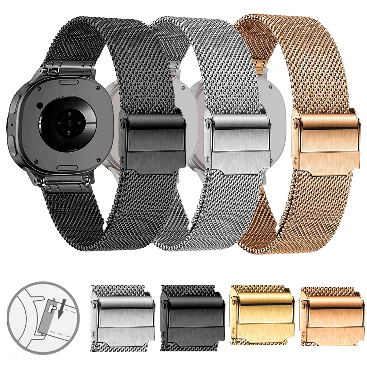 Metal Magnetic Mesh Steel Wris - Daniel Wellington Watches & Jewelry Online Store のレビューと価格
