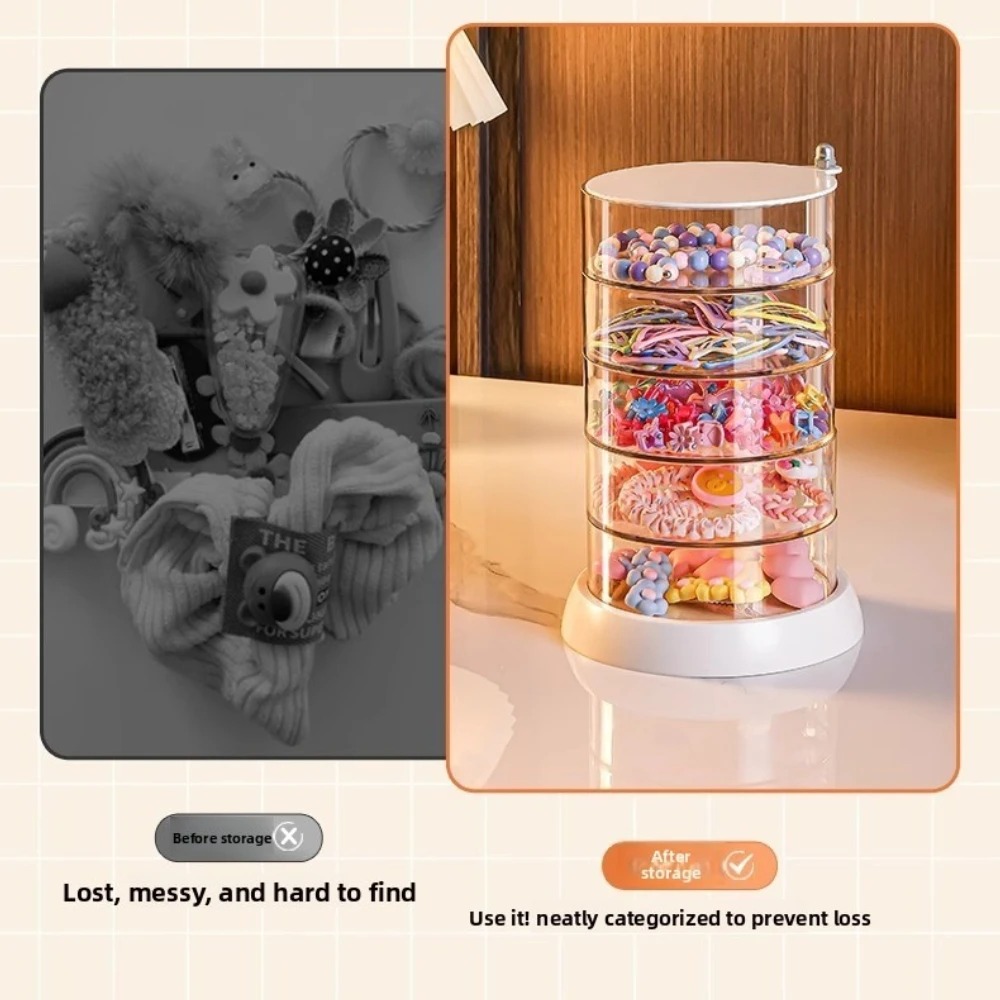 360 Rotating Clear Hair Access - The Jewelry & Watches のレビューと価格
