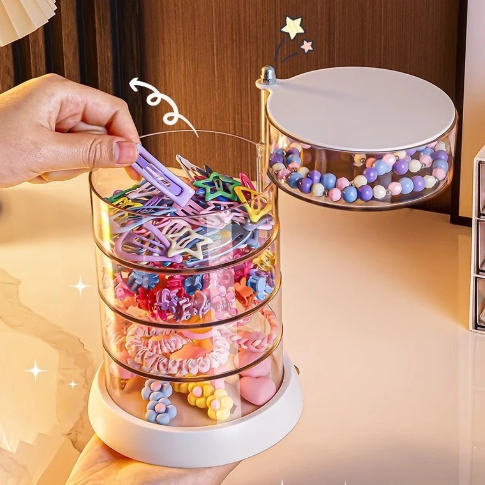 360 Rotating Clear Hair Access - The Jewelry & Watches のレビューと価格