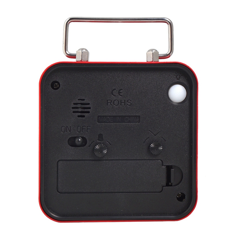 Small Metal Square Alarm Clock - Watches & Jewelry Repair Center Photos のレビューと価格