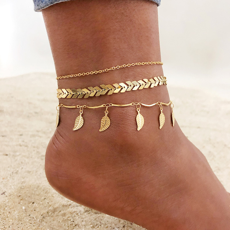 Ladies gold anklet, summer vac - Jc Jewelry & Watches Photos のレビューと価格