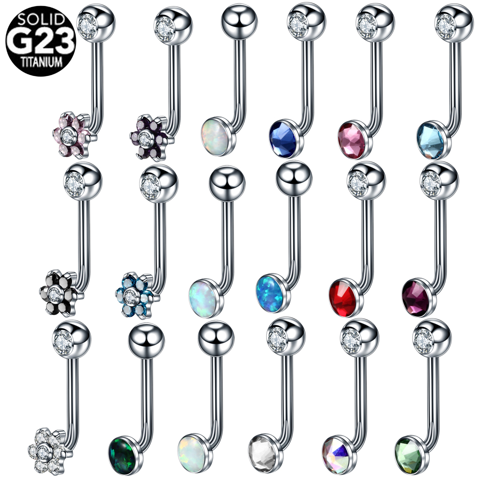 1PC G23 Titanium Opal Crystal  - Christina Jewelry & Watches Marguerite Ørestik Forgyldt Sølv のレビューと価格