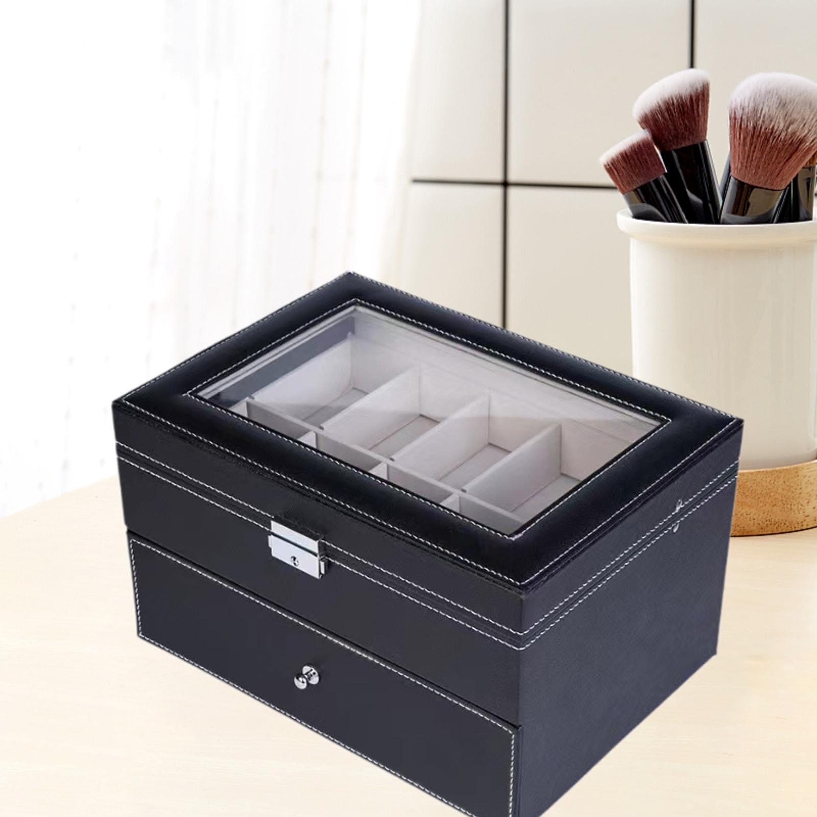 12 Slots PU Leather Watch Stor - Jewelry Box Watches Bracelets のレビューと価格