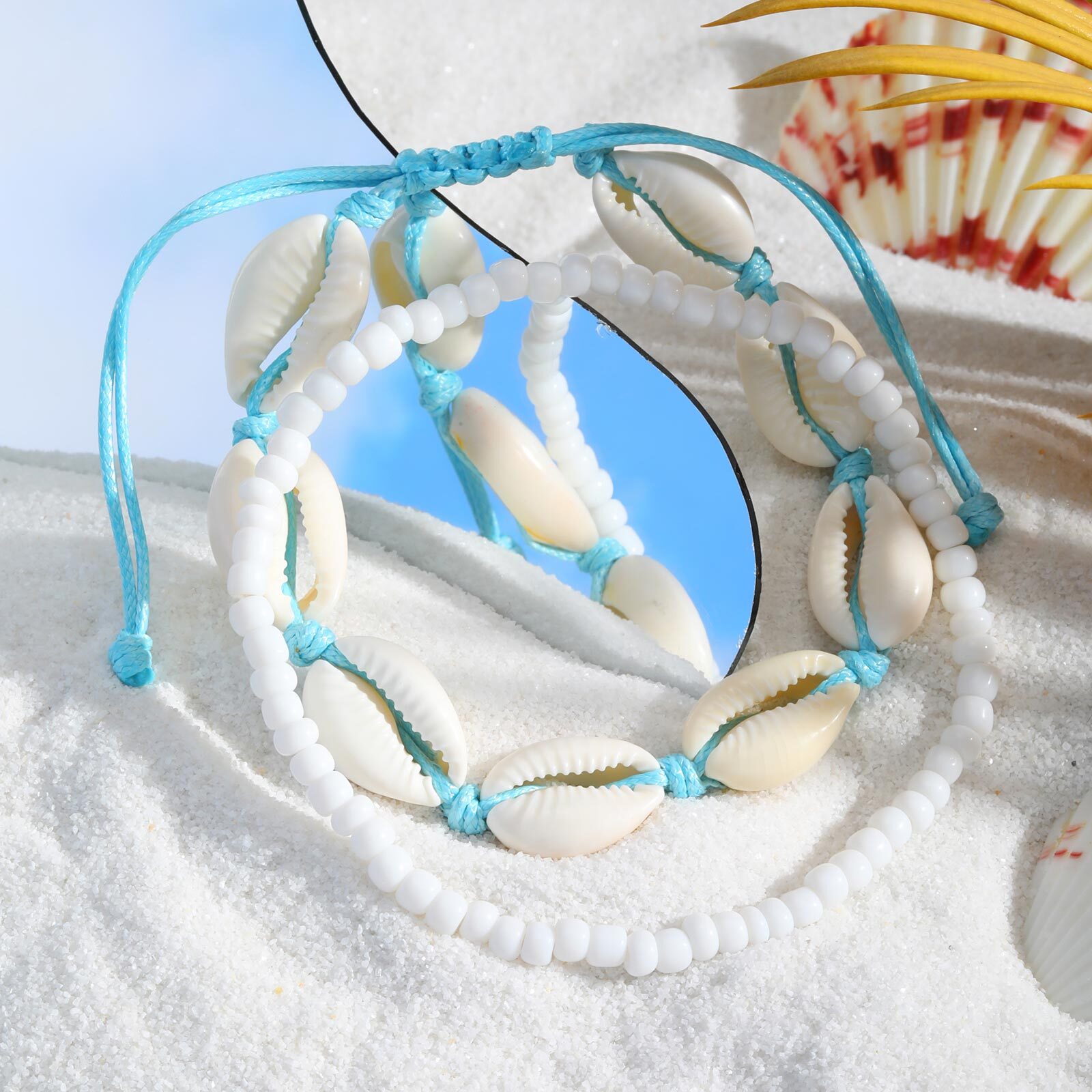 Cowrie Shell Ankle Bracelet fo - Jc Jewelry & Watches Photos のレビューと価格
