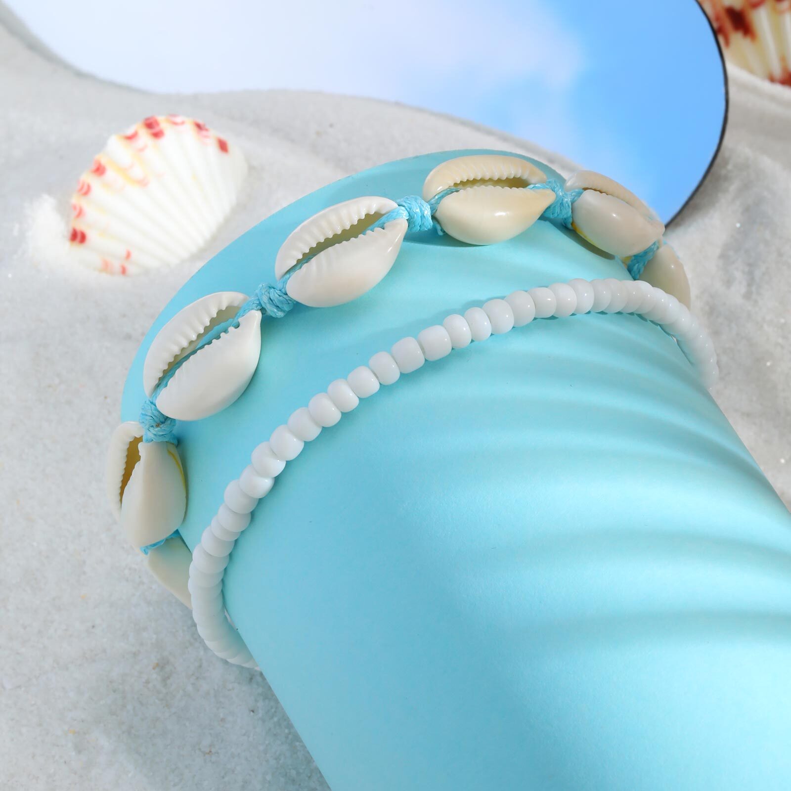Cowrie Shell Ankle Bracelet fo - Jc Jewelry & Watches Photos のレビューと価格