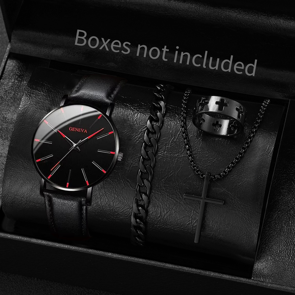 4PCS Fashion Ultra-thin Dial M - Mystery Jewelry Jar Watches のレビューと価格