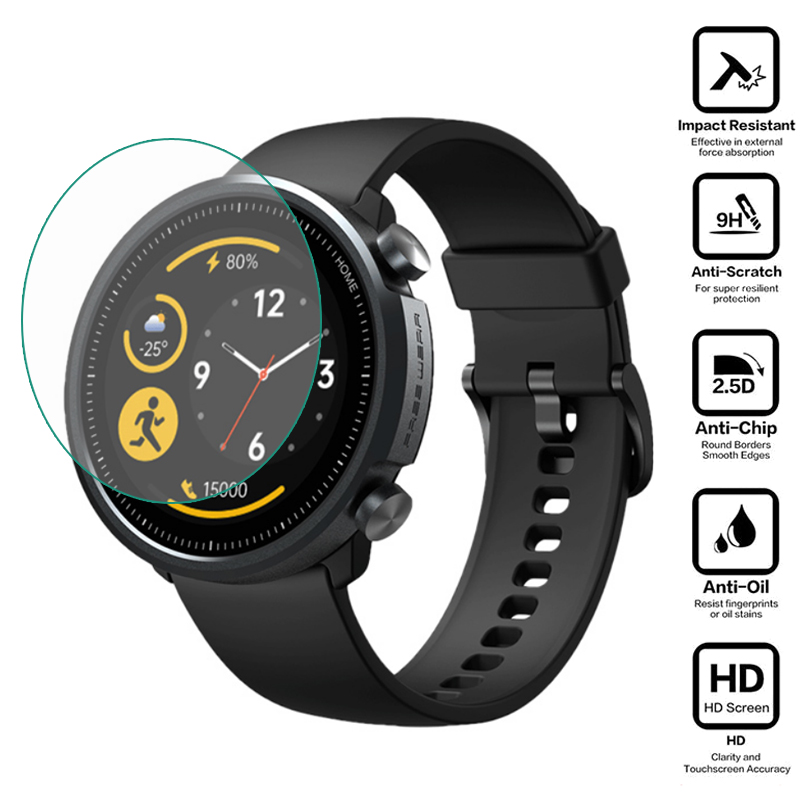 Hard Tempered Glass Smartwatch - A1 Watches & Jewelry New York Photos のレビューと価格