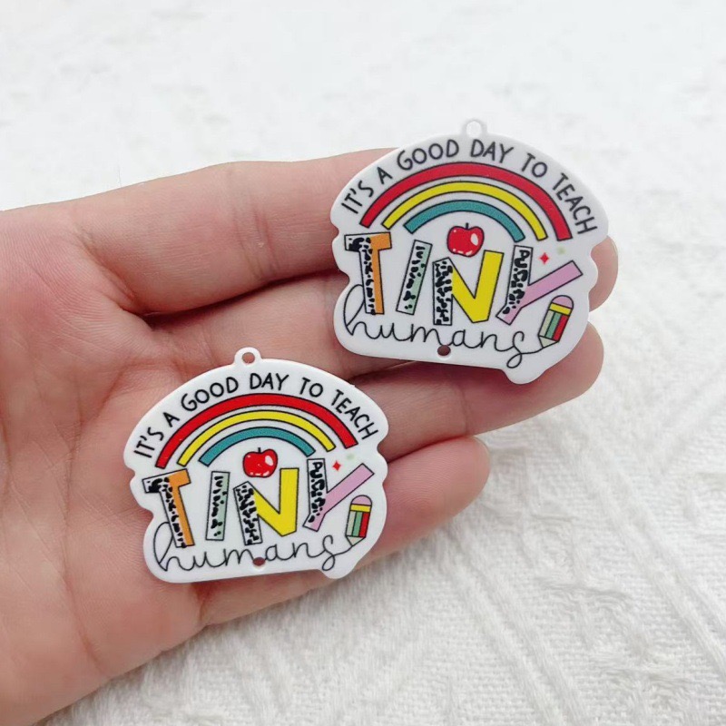 10pcs Teacher's Day Acrylic Do - The Jewelry & Watches のレビューと価格