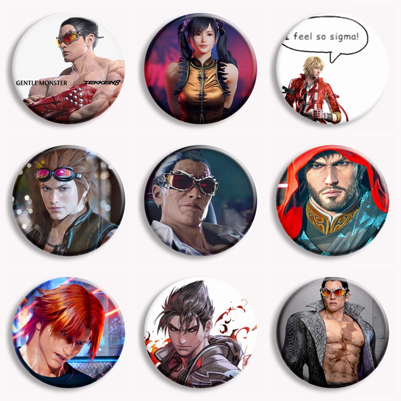 Hot Game Tekken 8 Character An - Vintage Brooch Pin のレビューと価格