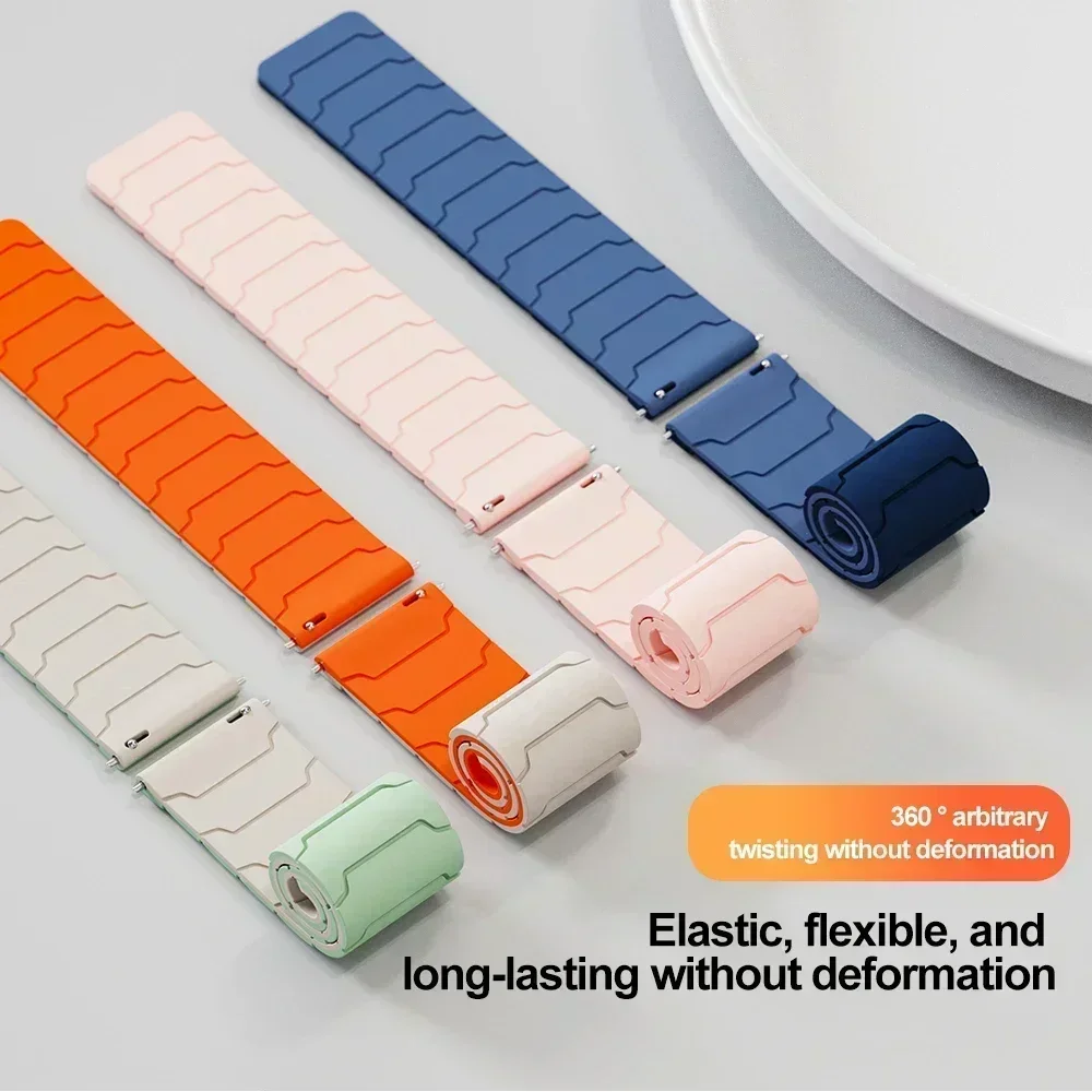 22mm Sport Magnetic Silicone B - A1 Watches & Jewelry New York Photos のレビューと価格