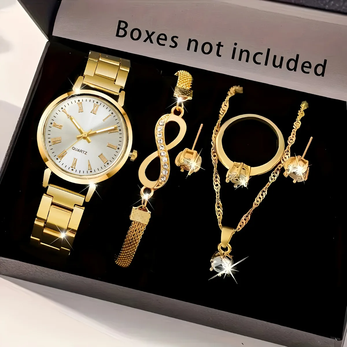 20266pcs/set Elegant Women Qua - Jewelry Box Watches Bracelets のレビューと価格