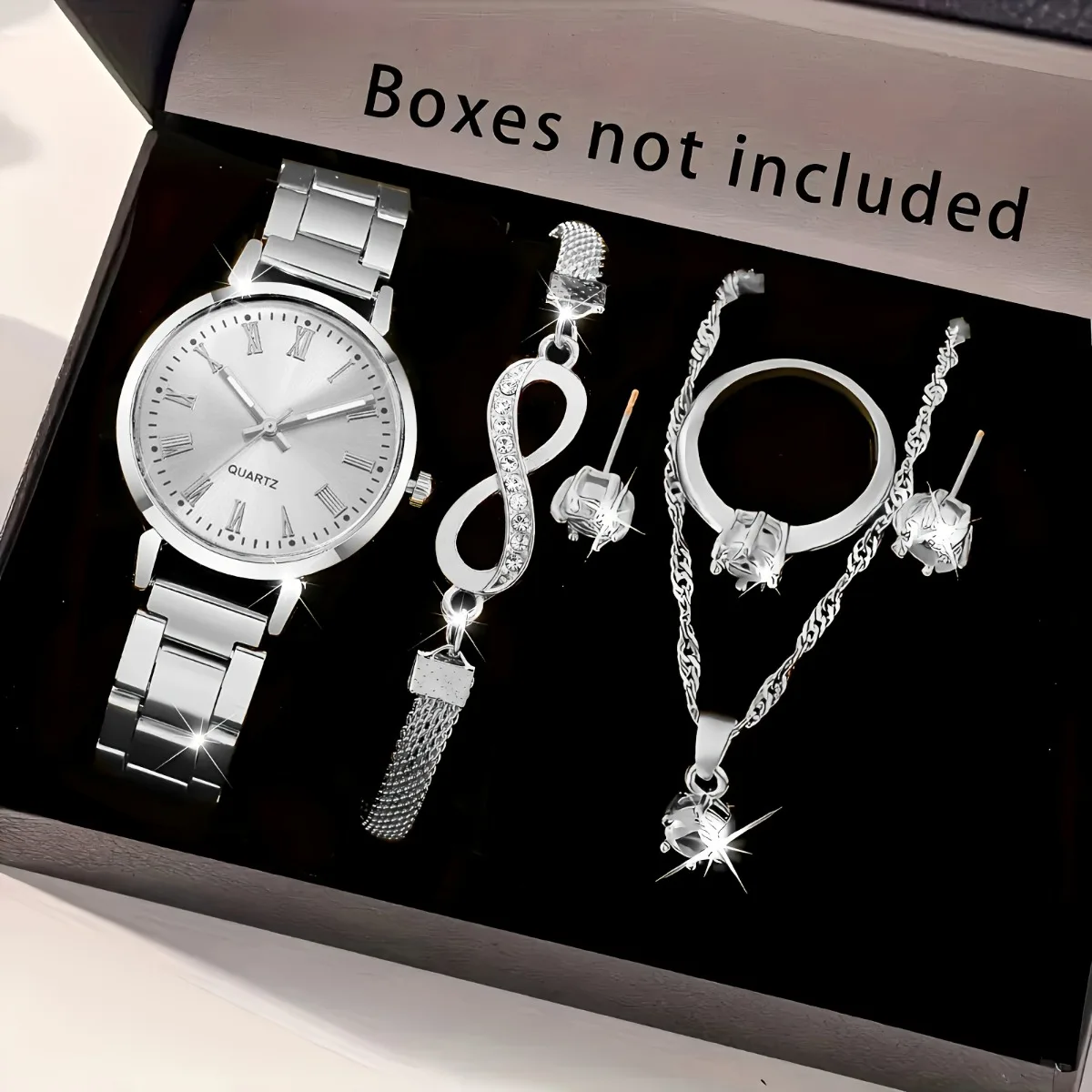 20266pcs/set Elegant Women Qua - Jewelry Box Watches Bracelets のレビューと価格