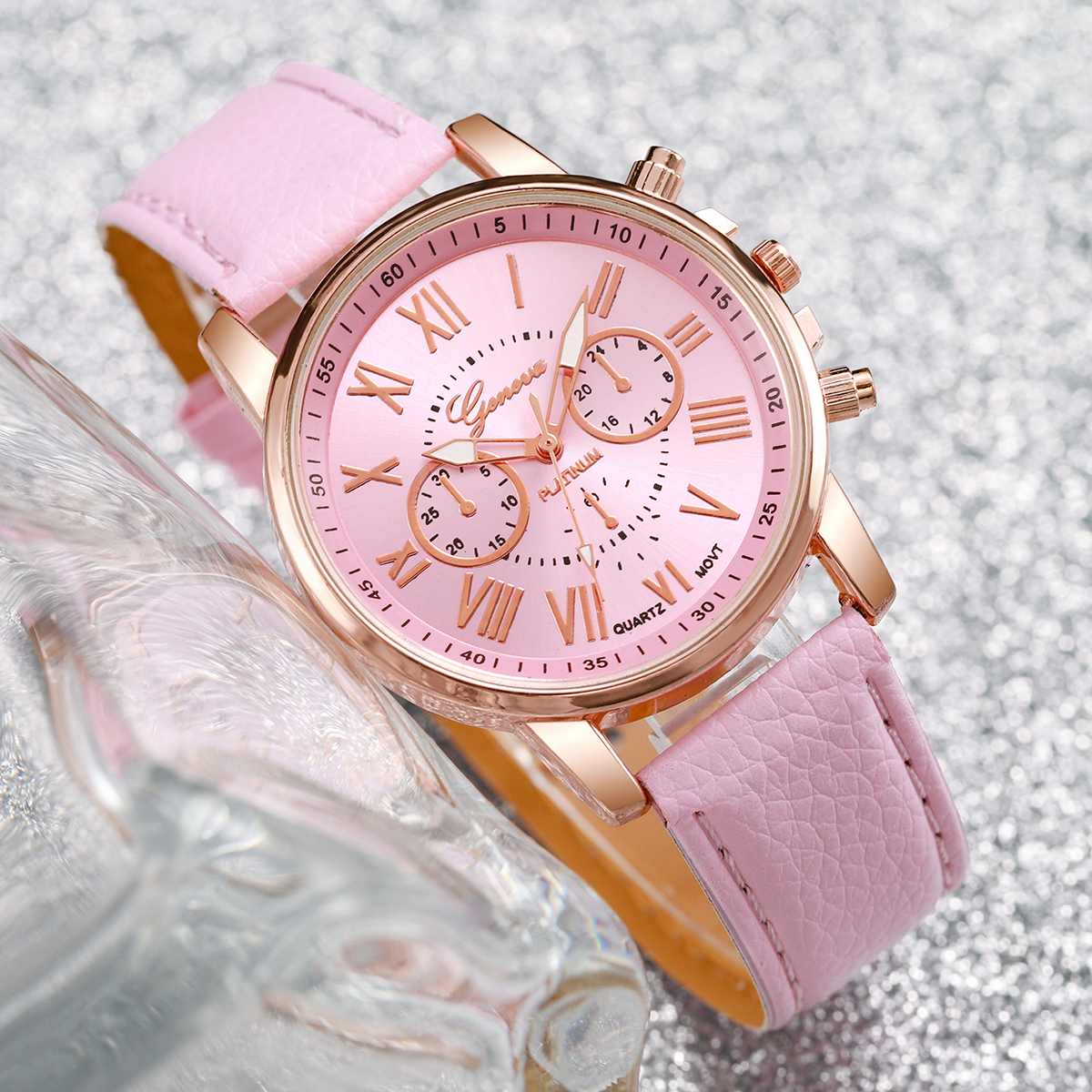6PCS/Set Fashion Women Watches - Jewelry Box Watches Bracelets のレビューと価格
