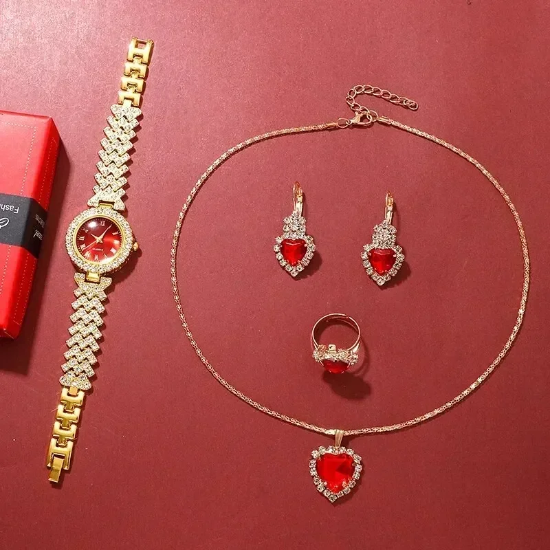 Golden Luxury Watch Women Ring - Mystery Jewelry Jar Watches のレビューと価格