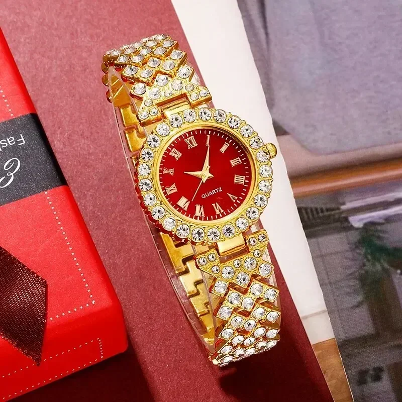 Golden Luxury Watch Women Ring - Mystery Jewelry Jar Watches のレビューと価格