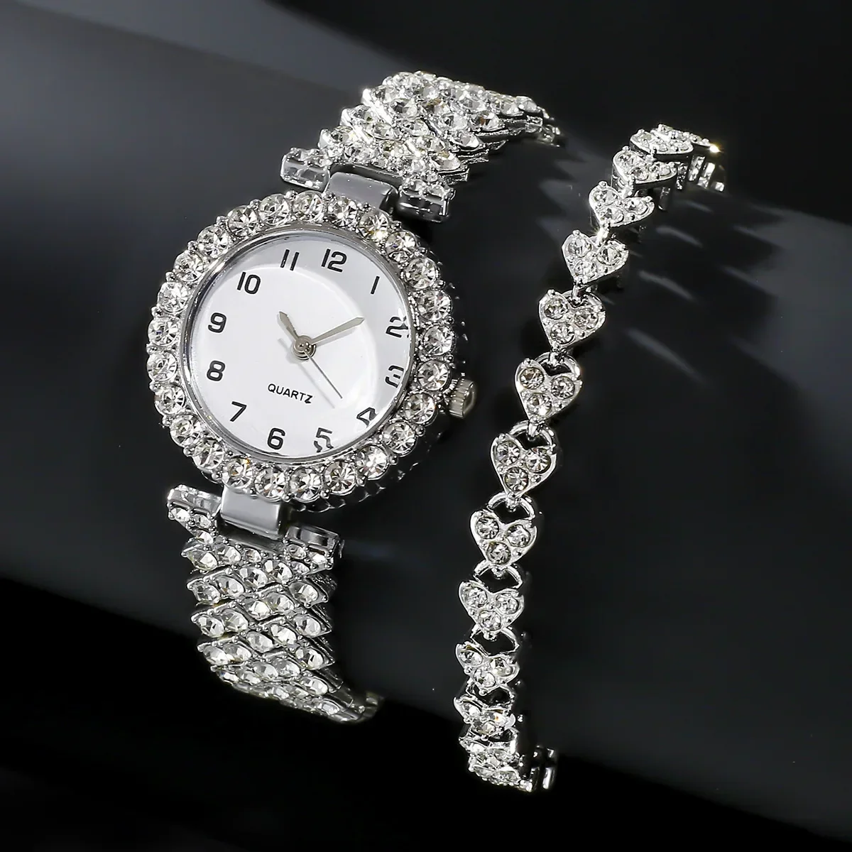 1pcs/2pcs Luxury Fashion Women - Mystery Jewelry Jar Watches のレビューと価格