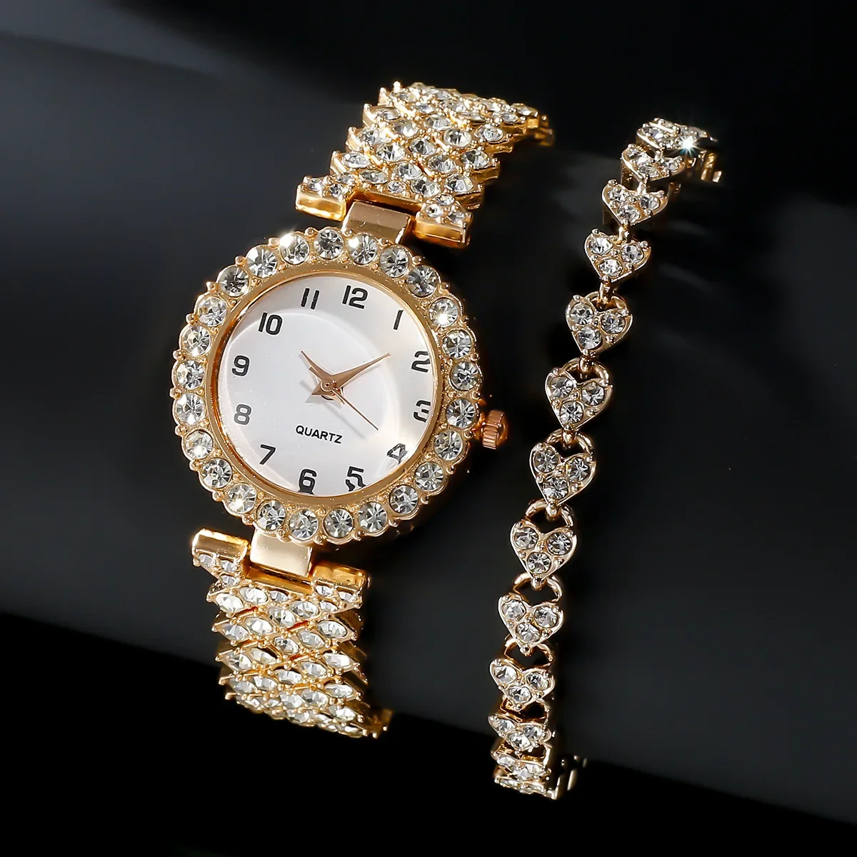 1pcs/2pcs Luxury Fashion Women - Mystery Jewelry Jar Watches のレビューと価格