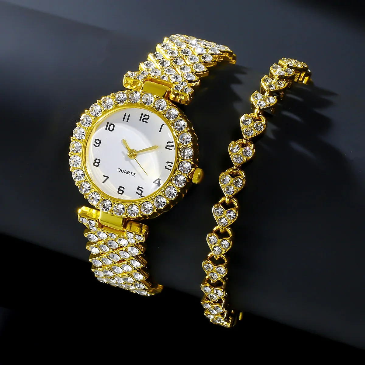 1pcs/2pcs Luxury Fashion Women - Mystery Jewelry Jar Watches のレビューと価格