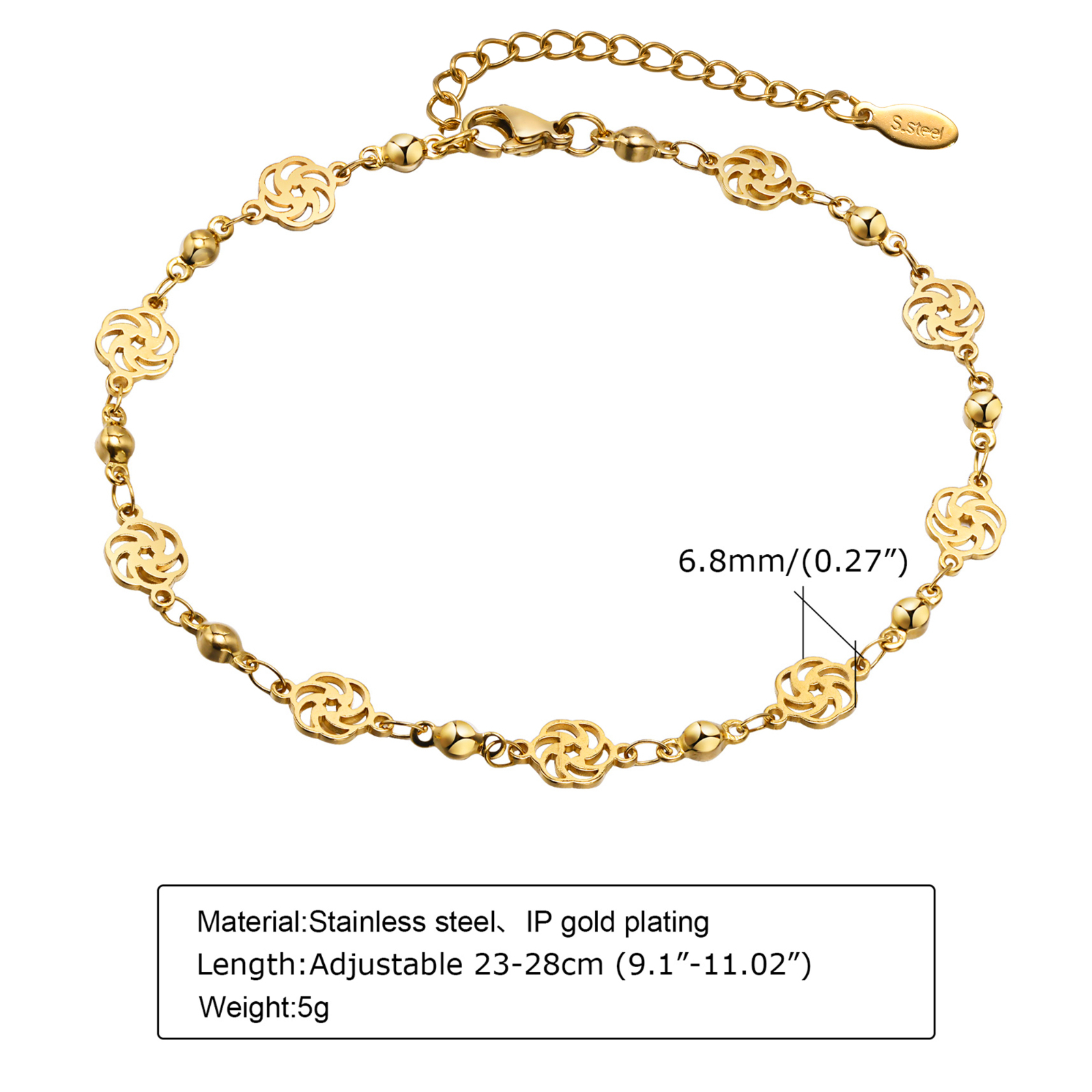 Women's Chic Hollow Rose Artle - Jc Jewelry & Watches Photos のレビューと価格