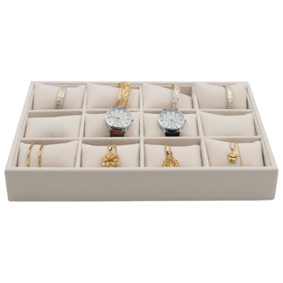 Jewelry Watch Tray, Velvet Wat - Jewelry Box Watches Bracelets のレビューと価格
