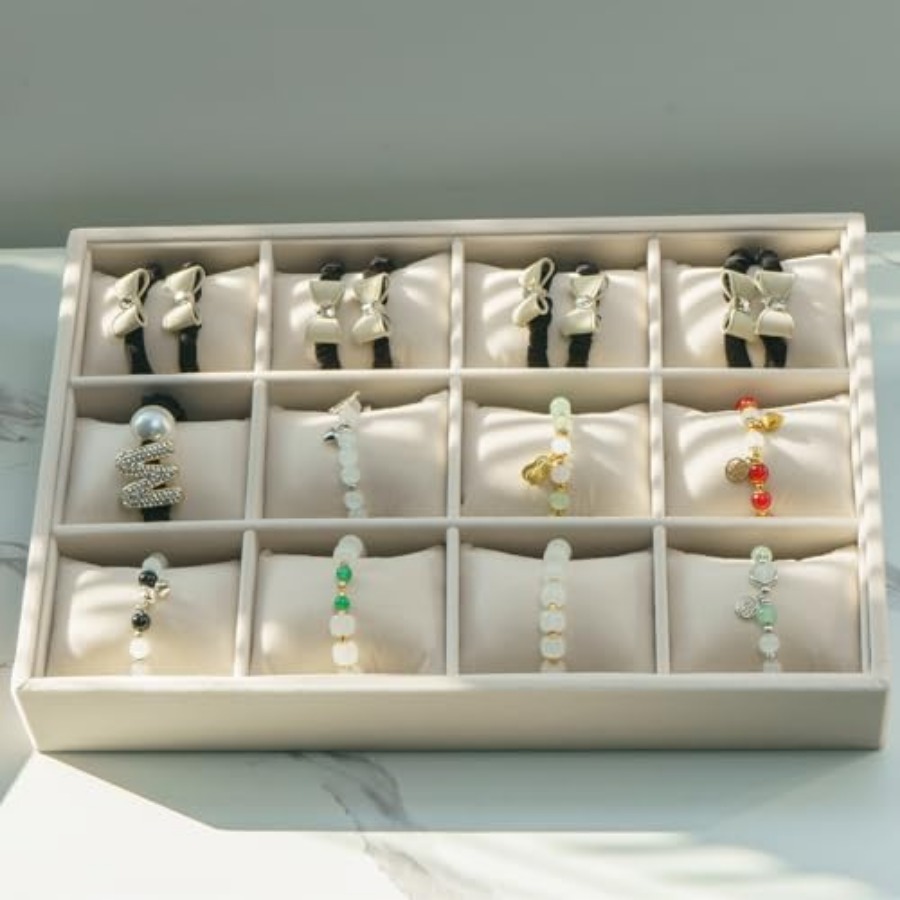 Jewelry Watch Tray, Velvet Wat - Jewelry Box Watches Bracelets のレビューと価格