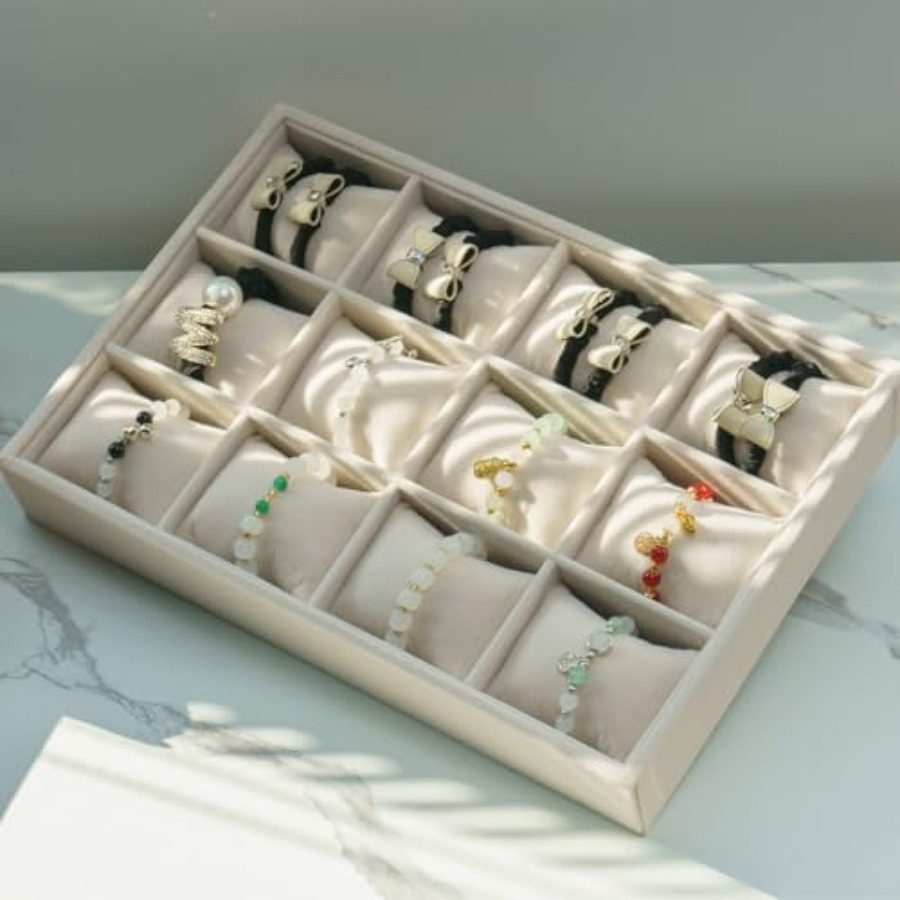 Jewelry Watch Tray, Velvet Wat - Jewelry Box Watches Bracelets のレビューと価格