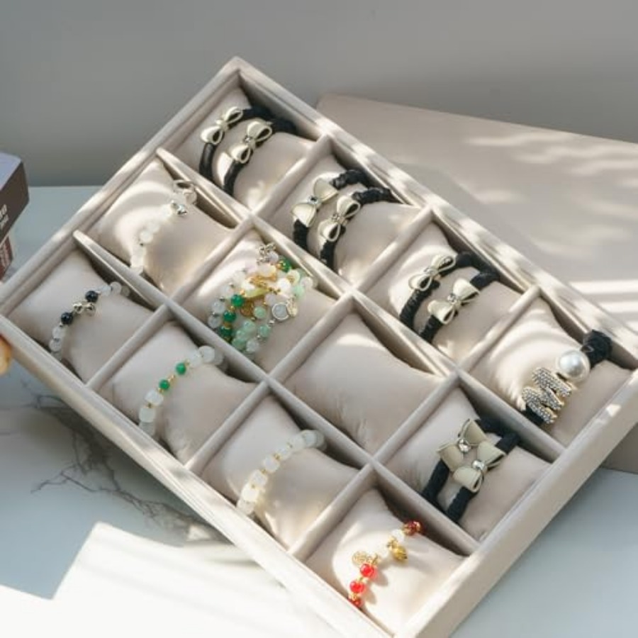 Jewelry Watch Tray, Velvet Wat - Jewelry Box Watches Bracelets のレビューと価格
