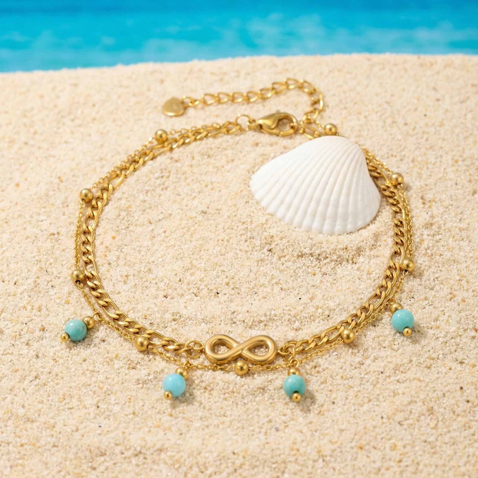 Vnox New Boho Double Layered I - Jc Jewelry & Watches Photos のレビューと価格