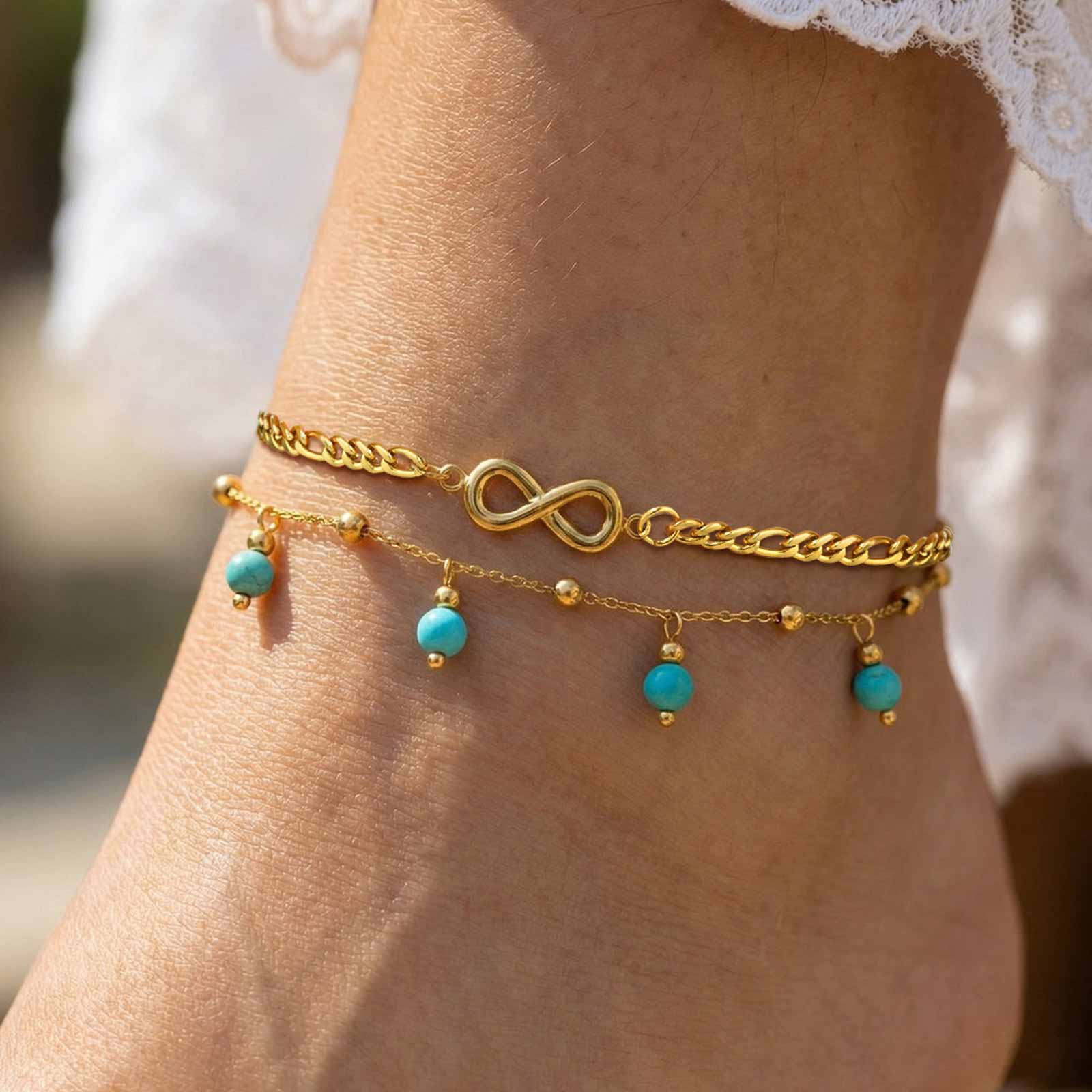 Vnox New Boho Double Layered I - Jc Jewelry & Watches Photos のレビューと価格