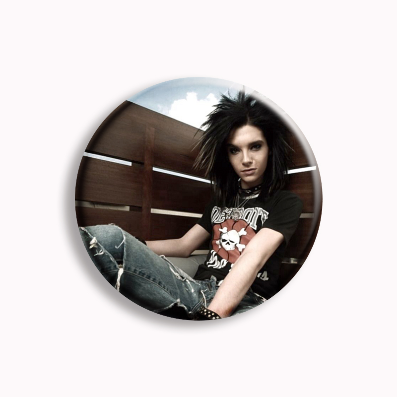 Rock Band Tokio Hotel Kaulitz  - Vintage Brooch Pin のレビューと価格