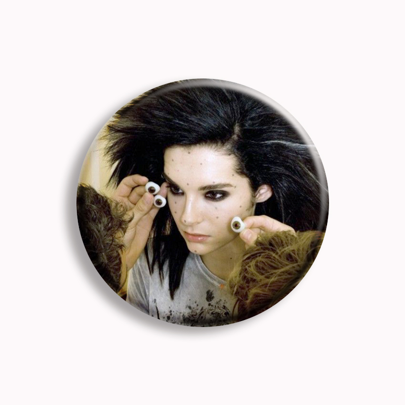 Rock Band Tokio Hotel Kaulitz  - Vintage Brooch Pin のレビューと価格