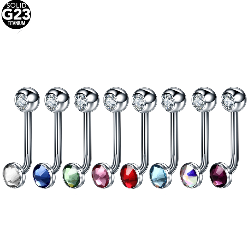 1PC G23 Titanium Crystal Chris - Christina Jewelry & Watches Marguerite Ørestik Forgyldt Sølv のレビューと価格