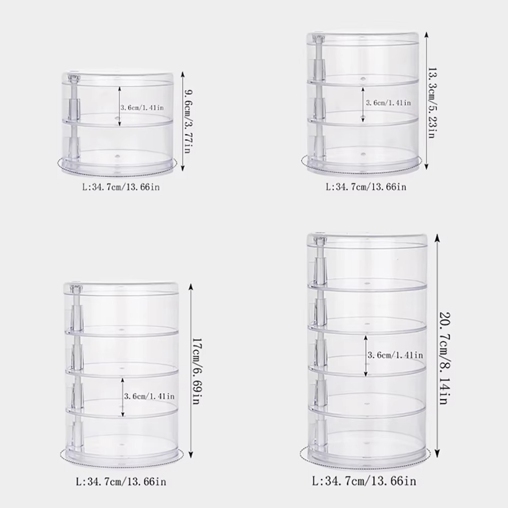 360 Rotating Jewelry Organizer - The Jewelry & Watches のレビューと価格