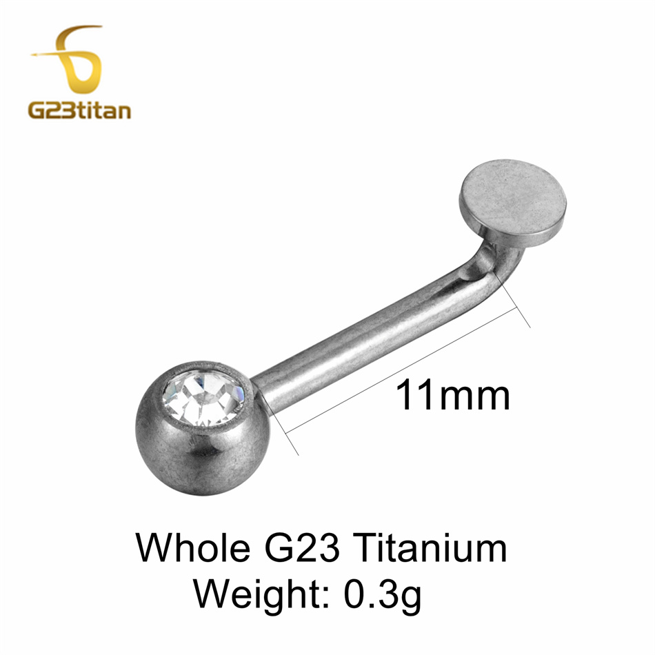 1PC Titanium Pussy Piercing Ch - Christina Jewelry & Watches Marguerite Ørestik Forgyldt Sølv のレビューと価格