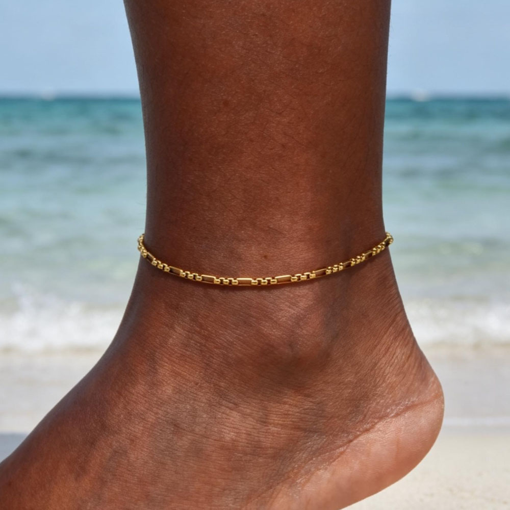 Stainless Steel Women's Anklet - Jc Jewelry & Watches Photos のレビューと価格