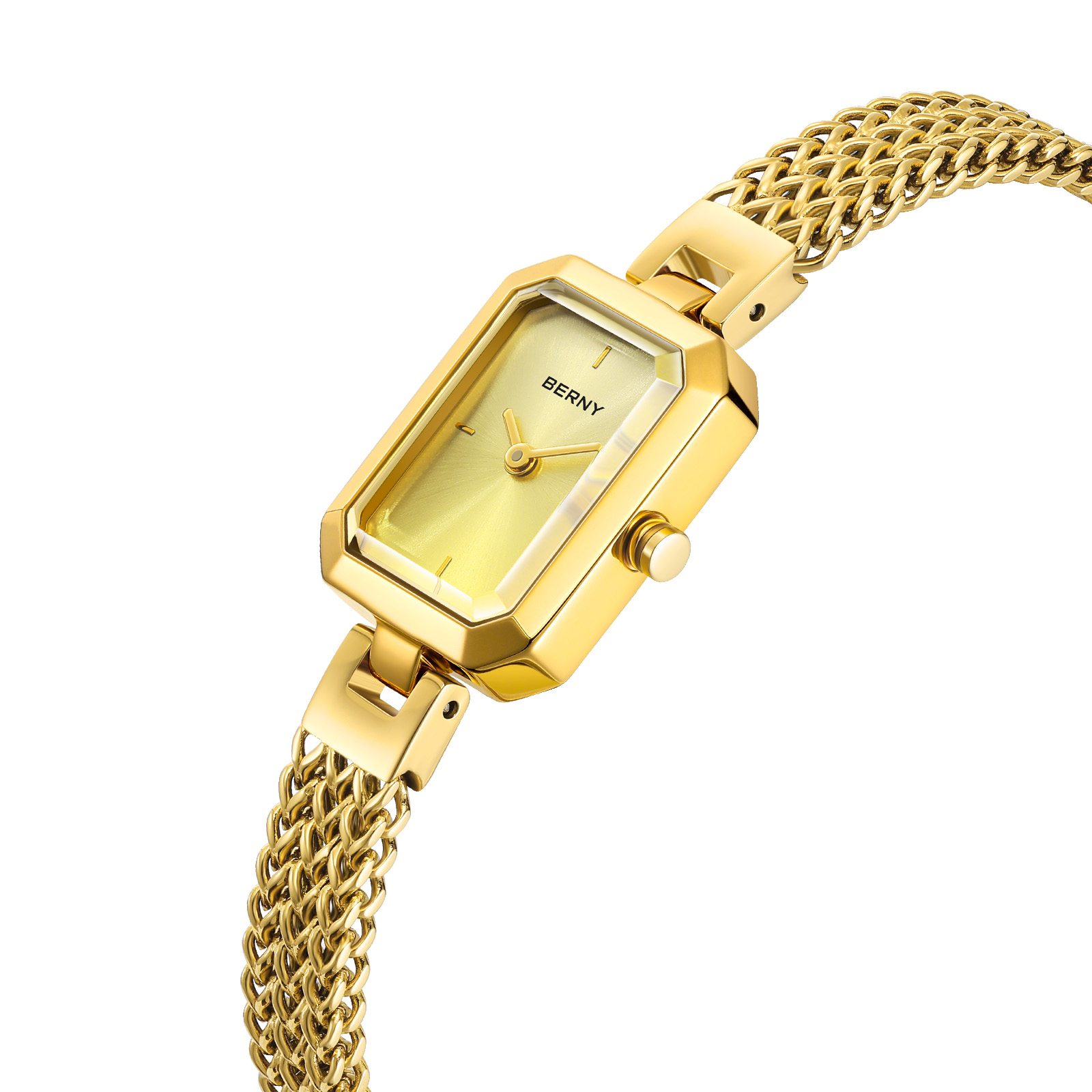 BERNY Gold Watch for Women Min - Mystery Jewelry Jar Watches のレビューと価格