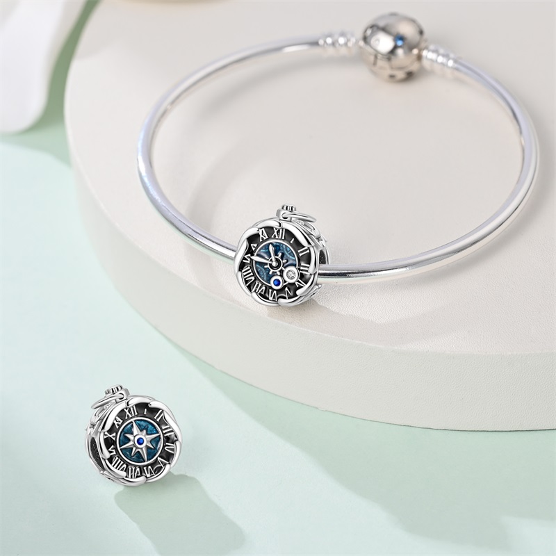 925 Sterling Silver Charms Bea - Mystery Jewelry Jar Watches のレビューと価格