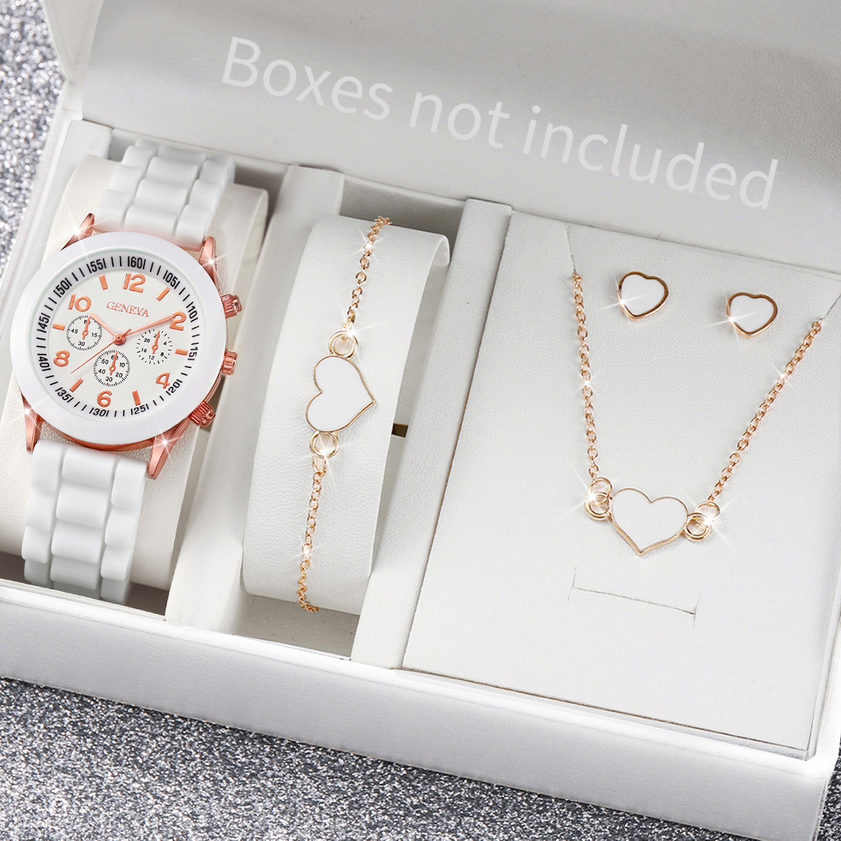 5/6PCS Fashion Women Watches J - Jewelry Box Watches Bracelets のレビューと価格
