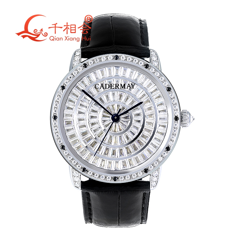 Full Moissanite baguette Wrist - Vvs Jewelry Watches のレビューと価格
